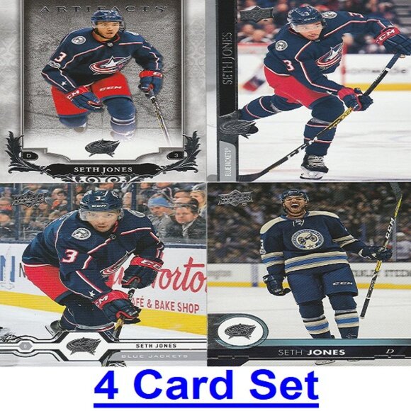Seth Jones Columbus Blue Jackets Hockey Card Collection - Picture 1 of 1